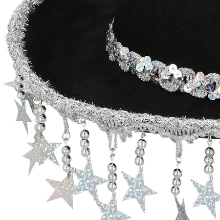 Chapeau de cowboy Stargazing noir
