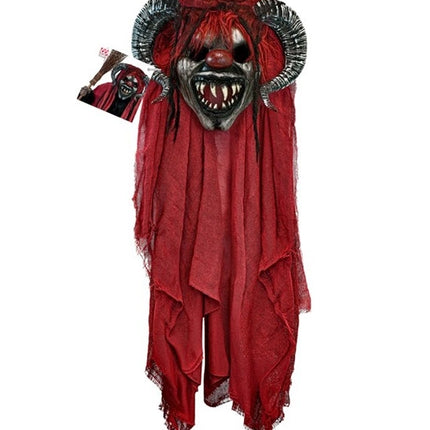 MASQUE AVEC CAPE DE KRAMPUS