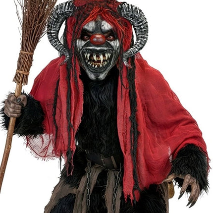 MASQUE AVEC CAPE DE KRAMPUS