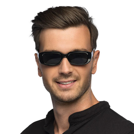 Lunettes de fête Techno noires