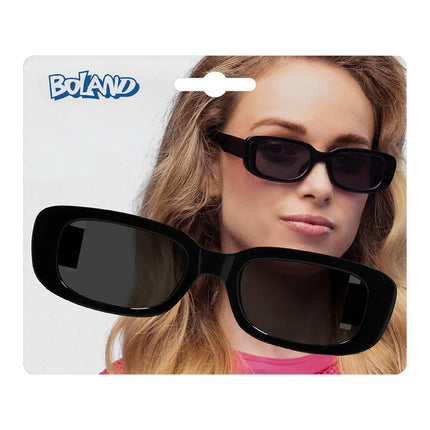 Lunettes de fête Techno noires