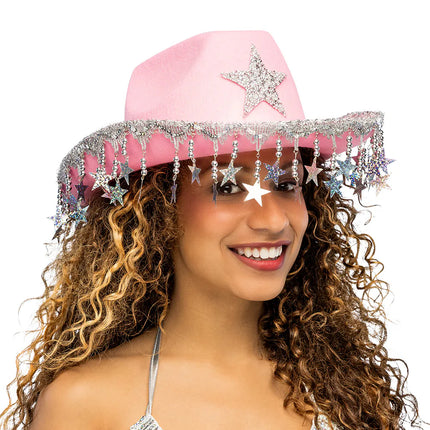Chapeau de cowboy Stargazing rose