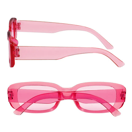 Lunettes de fête Techno roses