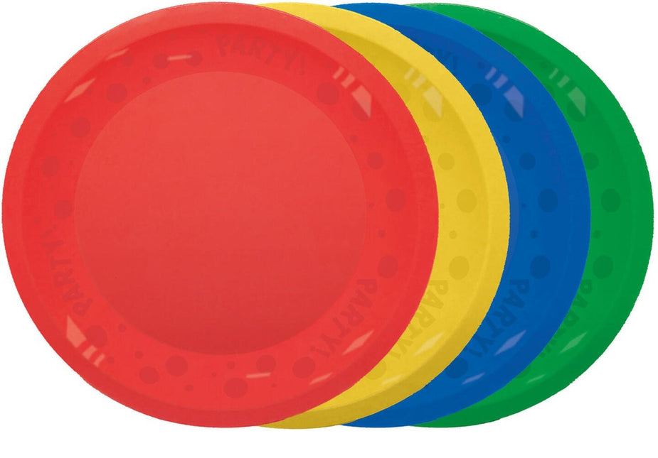 Assiettes de fête 21cm 4pcs