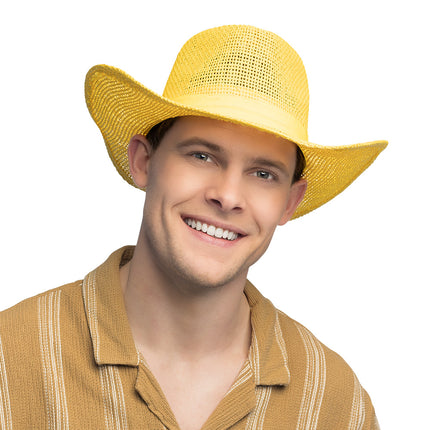 Chapeau jaune soleil