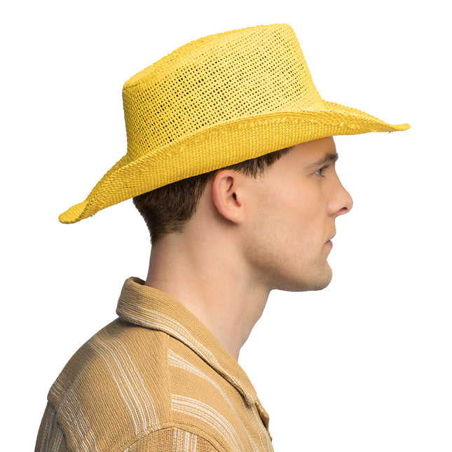 Chapeau jaune soleil