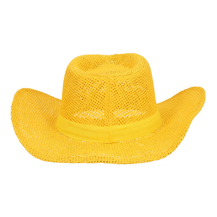 Chapeau jaune soleil