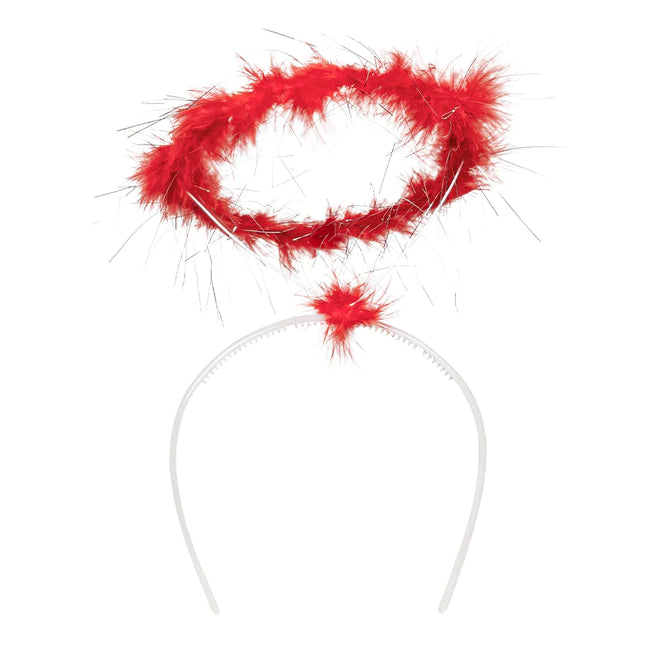 Bandeau d'ange rouge