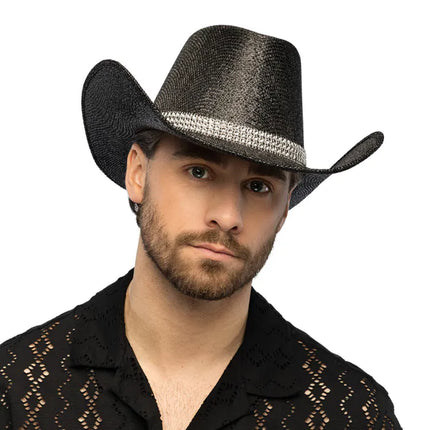 Chapeau de cowboy Midnight noir