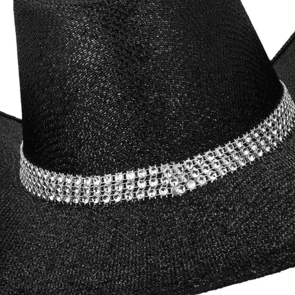 Chapeau de cowboy Midnight noir
