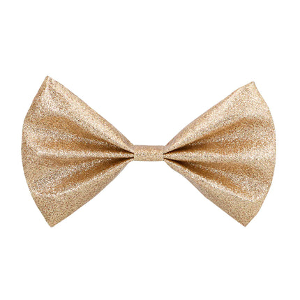 Bow Glitter doré