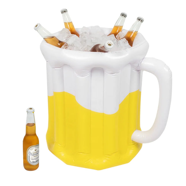 Rafraîchisseur de chopes à bière gonflable (46 x 42 cm)