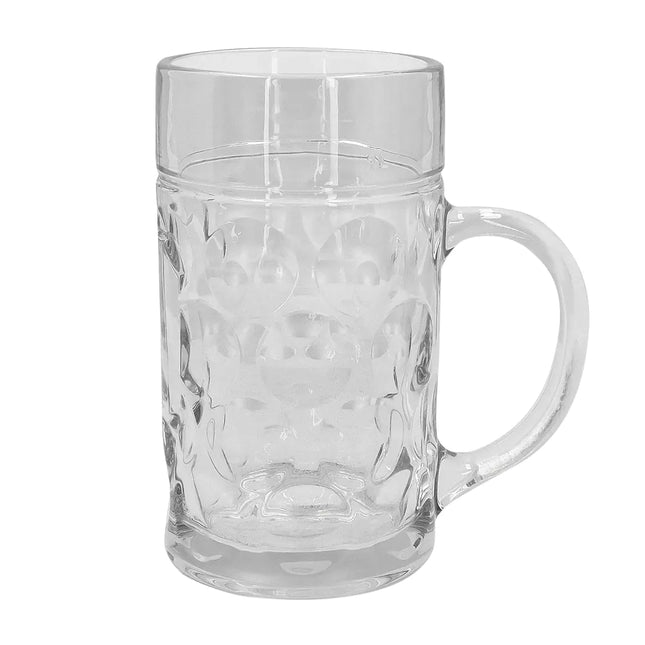 Chope de bière en verre XXL