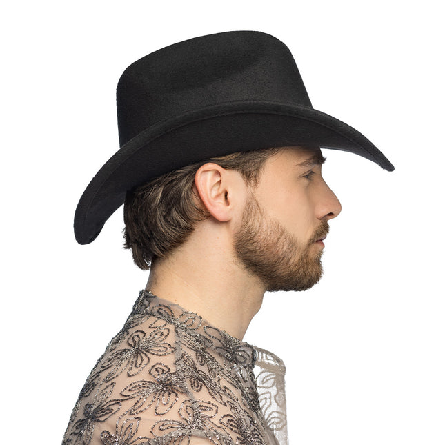 Chapeau cowboy Jamie noir
