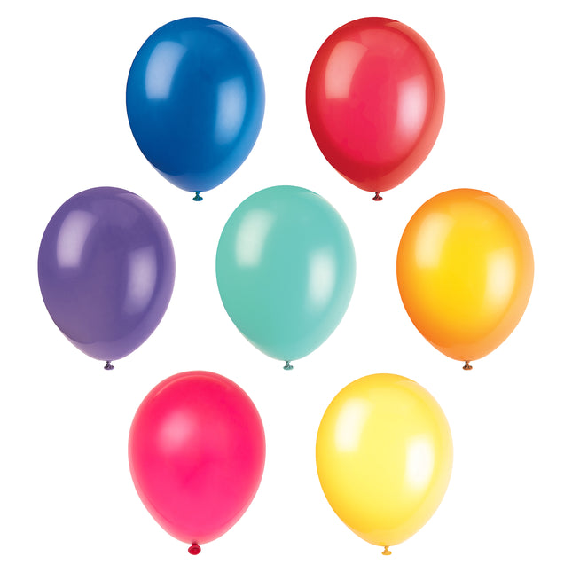 Ballons de couleur assortis 30cm 10pcs