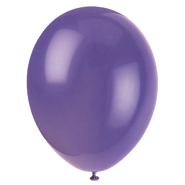 Ballons de couleur assortis 30cm 10pcs