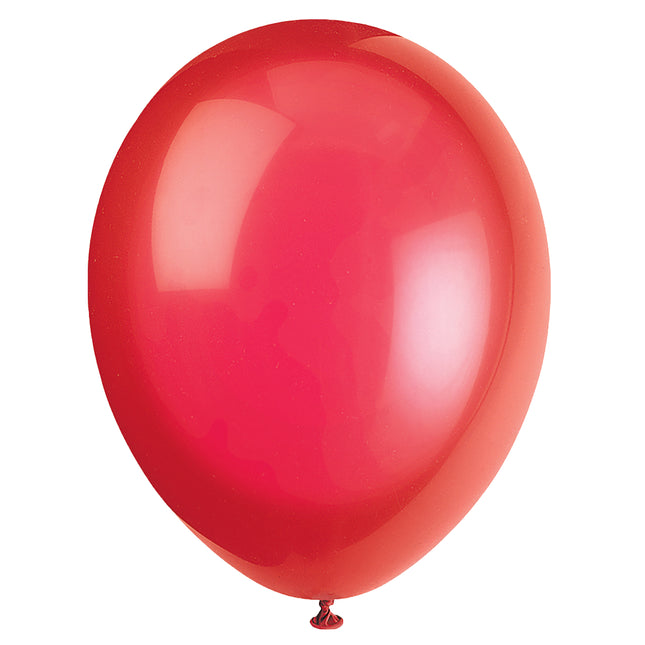 Ballons de couleur assortis 30cm 10pcs