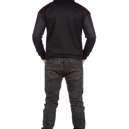 Gilet Squelette Noir Hommes Strass