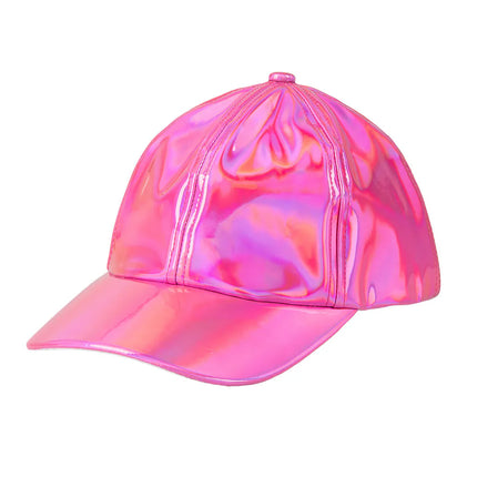 Casquette Holo rose (réglable)