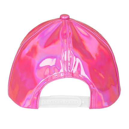 Casquette Holo rose (réglable)