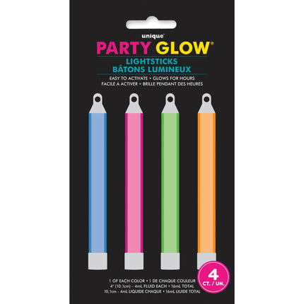 Bâtons lumineux 17.2cm 4pcs