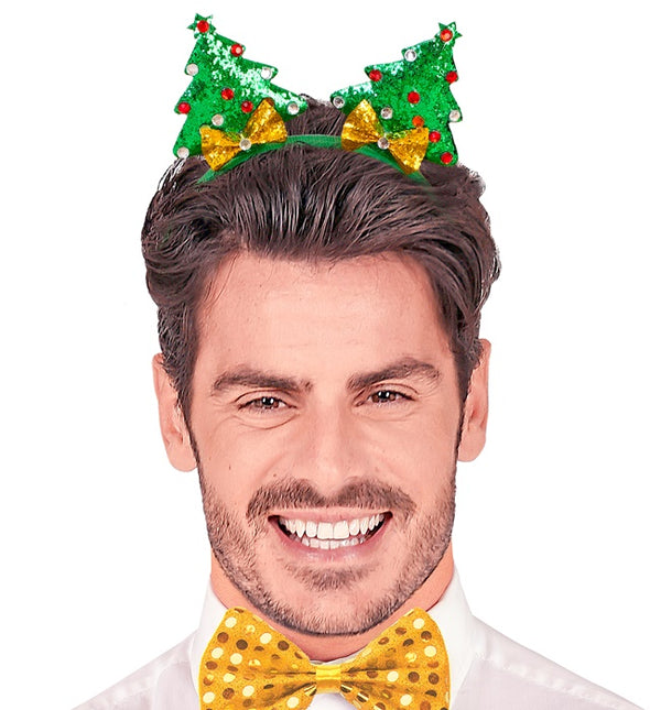 Bandeau de cheveux Arbre de Noël Glamour