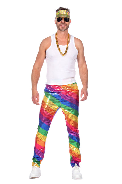 Pantalon arc-en-ciel Hommes