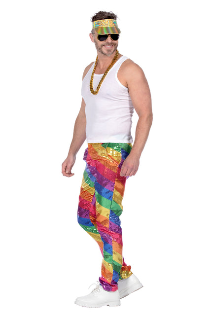 Pantalon arc-en-ciel Hommes