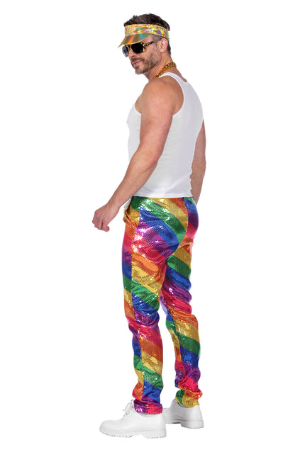 Pantalon arc-en-ciel Hommes