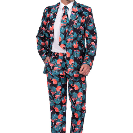 Costume Flamant Hommes 3 pièces