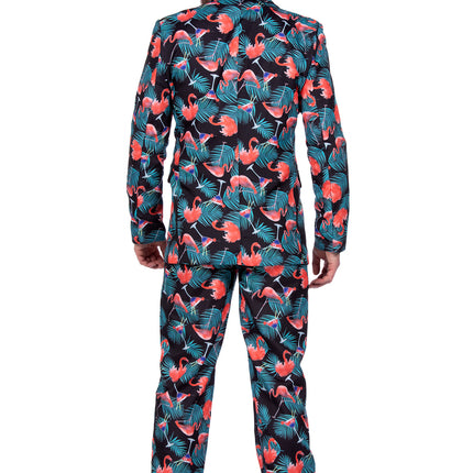 Costume Flamant Hommes 3 pièces