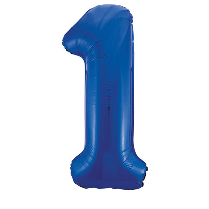 1 an Ballon à figures Bleu vide 86cm
