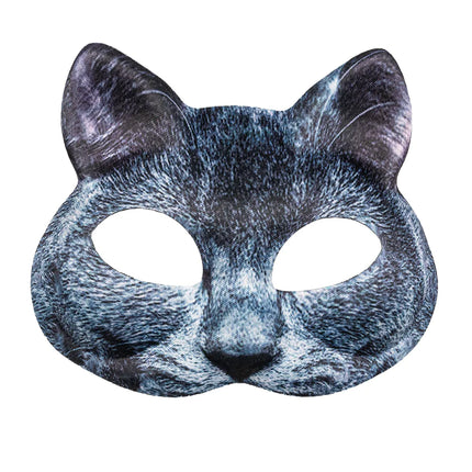 Masque yeux de chat gris