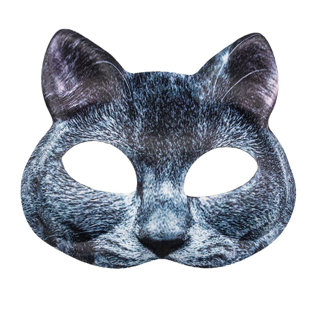 Masque yeux de chat gris