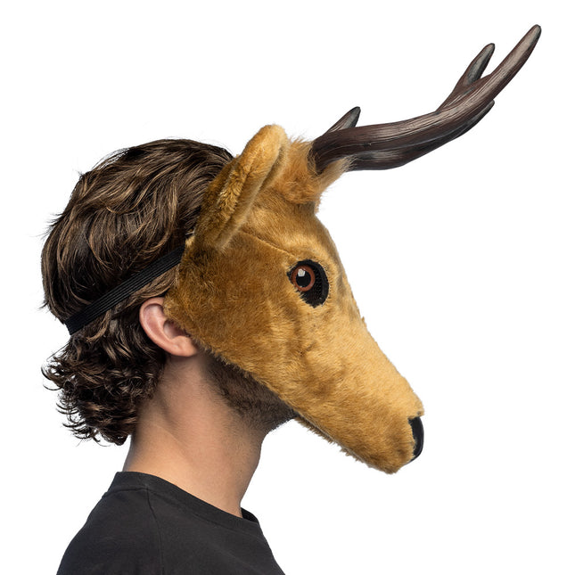 Masque de cerf brun