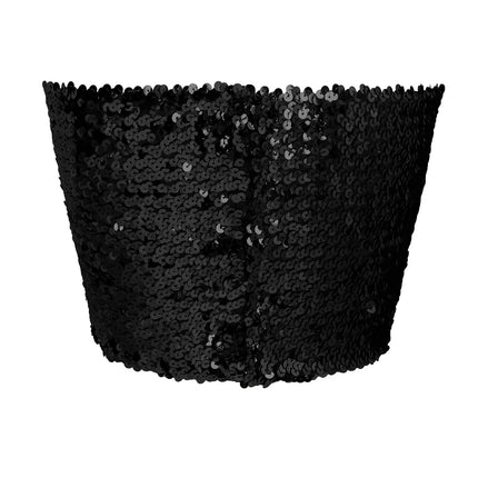 Top Sparkle noir (M/L extensible)