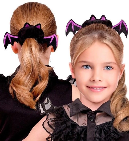 Élastique à cheveux d'Halloween « chauve-souris » pour enfant