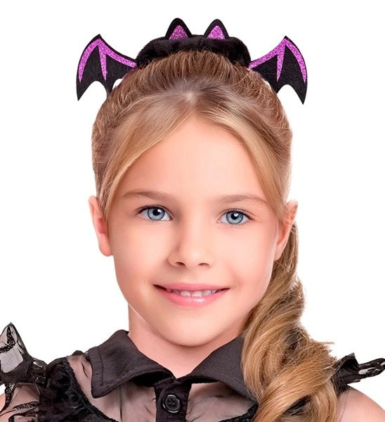 Élastique à cheveux d'Halloween « chauve-souris » pour enfant
