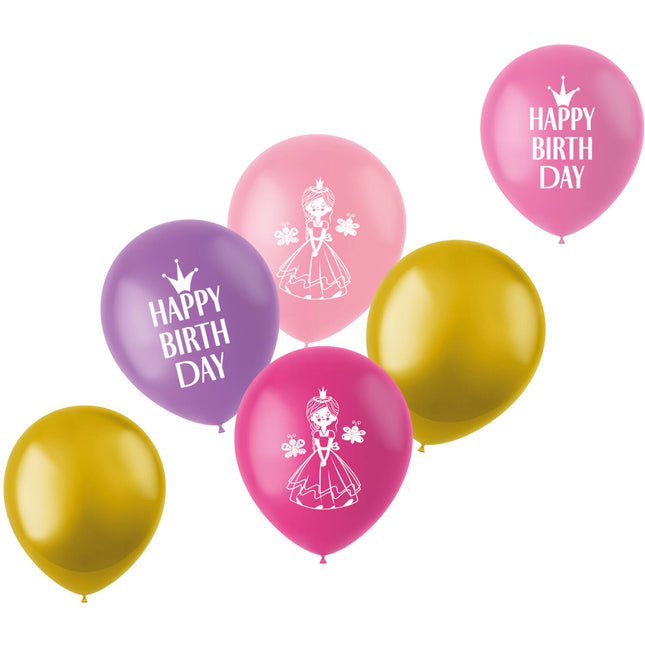 Ballons Princesses 33cm 6pcs