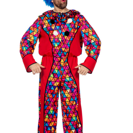 Salopette de clown hommes