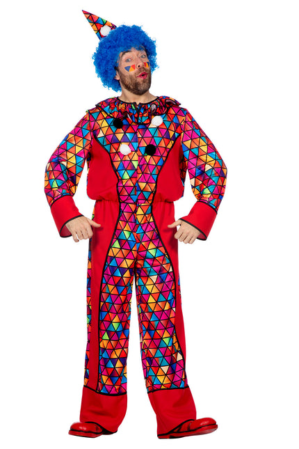 Salopette de clown hommes