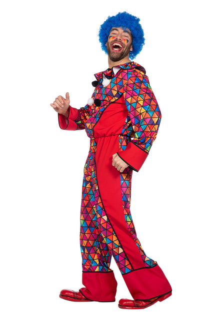 Salopette de clown hommes