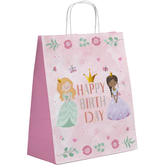Sacs de fête pour princesses 27cm 6pcs
