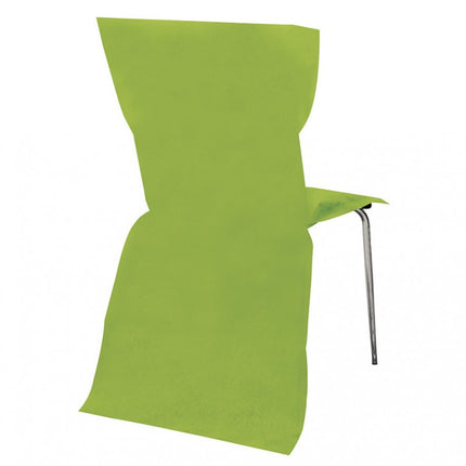 Housse de chaise vert citron 6pcs