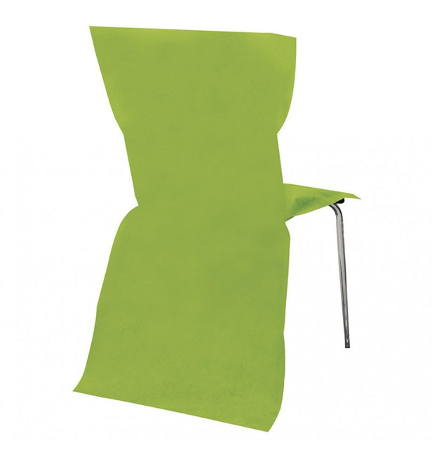 Housse de chaise vert citron 6pcs