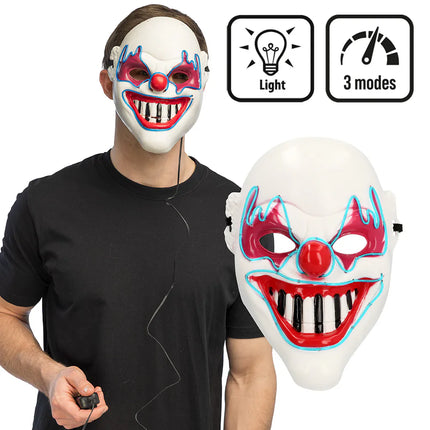 Masque LED Clown