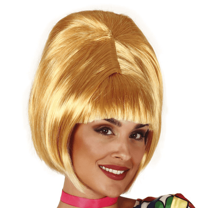60'S Pruik Blond van Fiestas Guirca koop je bij Partywinkel