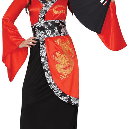 60x30 cm fabric fan Black van Fiestas Guirca koop je bij Partywinkel