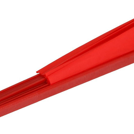 60x30 cm fabric fan Red van Fiestas Guirca koop je bij Partywinkel