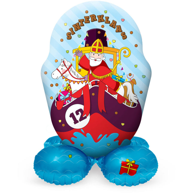 Ballon debout Sinterklaas - 72 cm